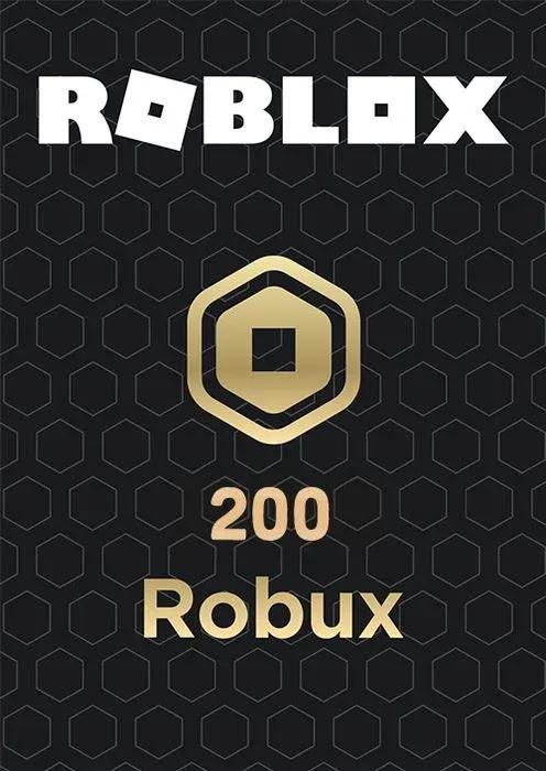 Roblox 200 Robux (Gift Card)