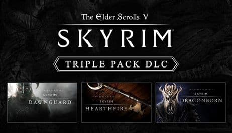 The Elder Scrolls V 5 Skyrim PC Triple Pack DLC