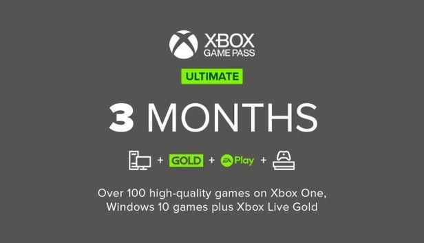 Xbox Game Pass Ultimate 3 Months Xbox Live Key GLOBAL