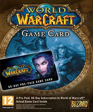 World of Warcraft 60-day time card (US)