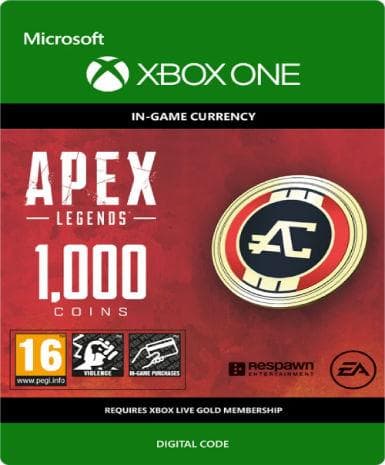 Apex Legends - Apex Coins 1000 Points Xbox One - Xbox Live Key - GLOBAL