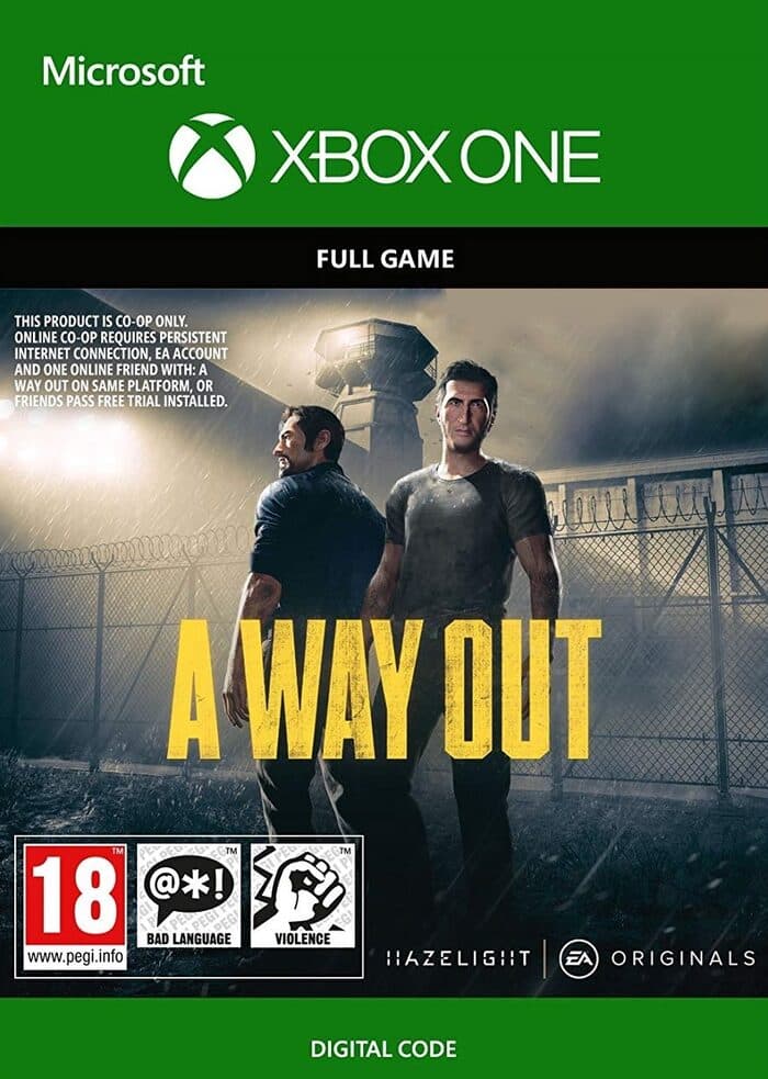 A Way Out Xbox Live Key - GLOBAL