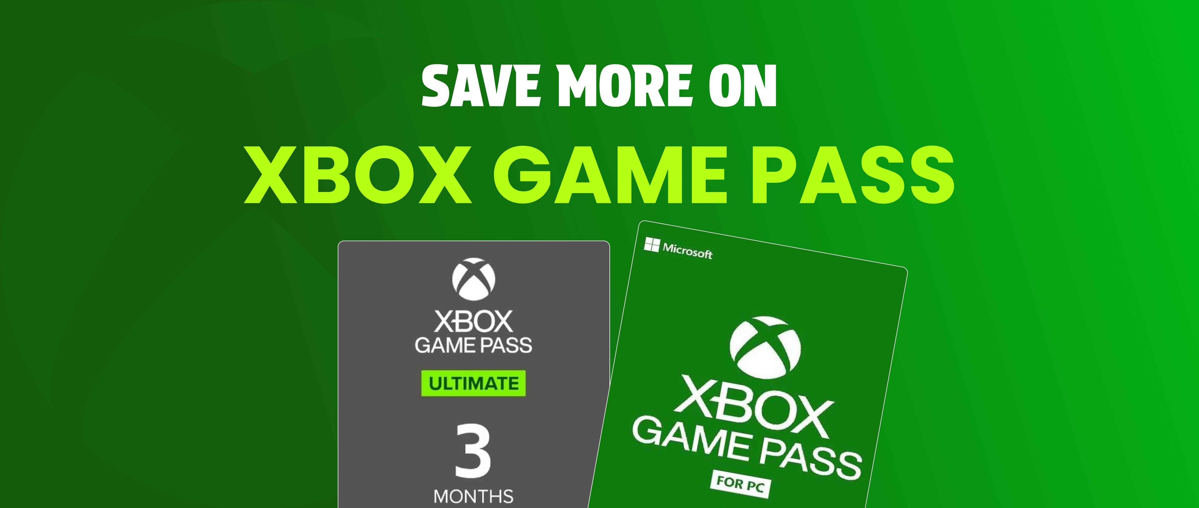 Buy Cheap Xbox Game Pass Codes Instantly
